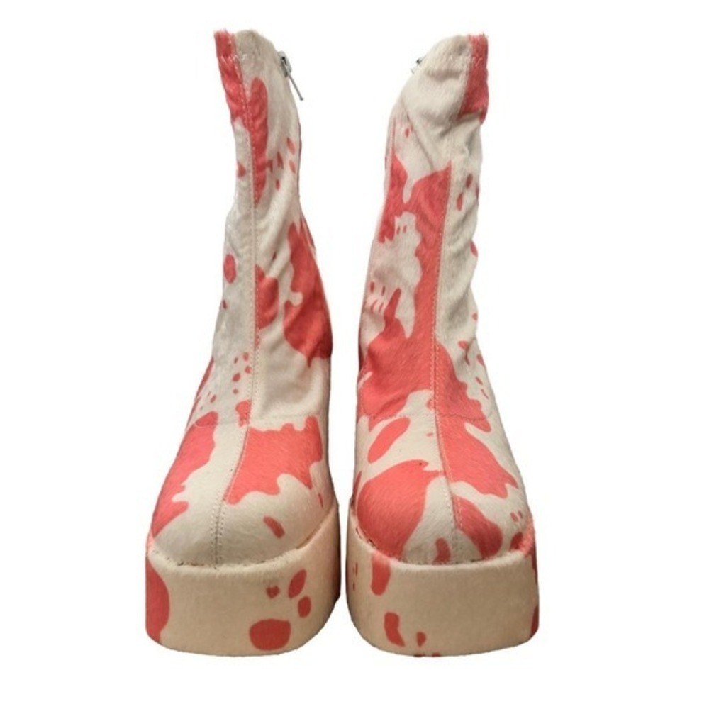 Daisy Street Platform Heeled Boots